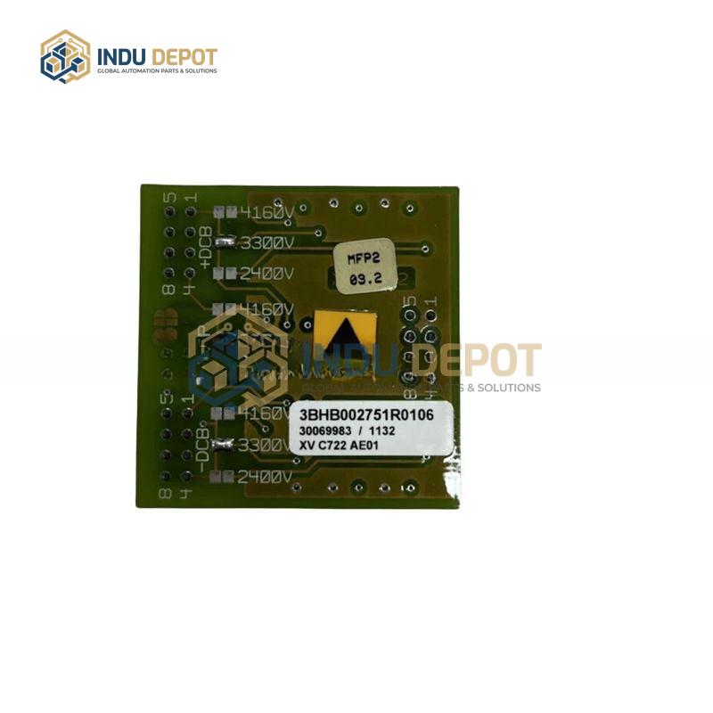 3BHB002751R0106 ABB Rectifier Supervision Board - Image 2