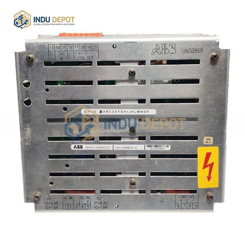 3BHE013940R0002 UNS 0868B-P,V2 ABB Power Supply Module