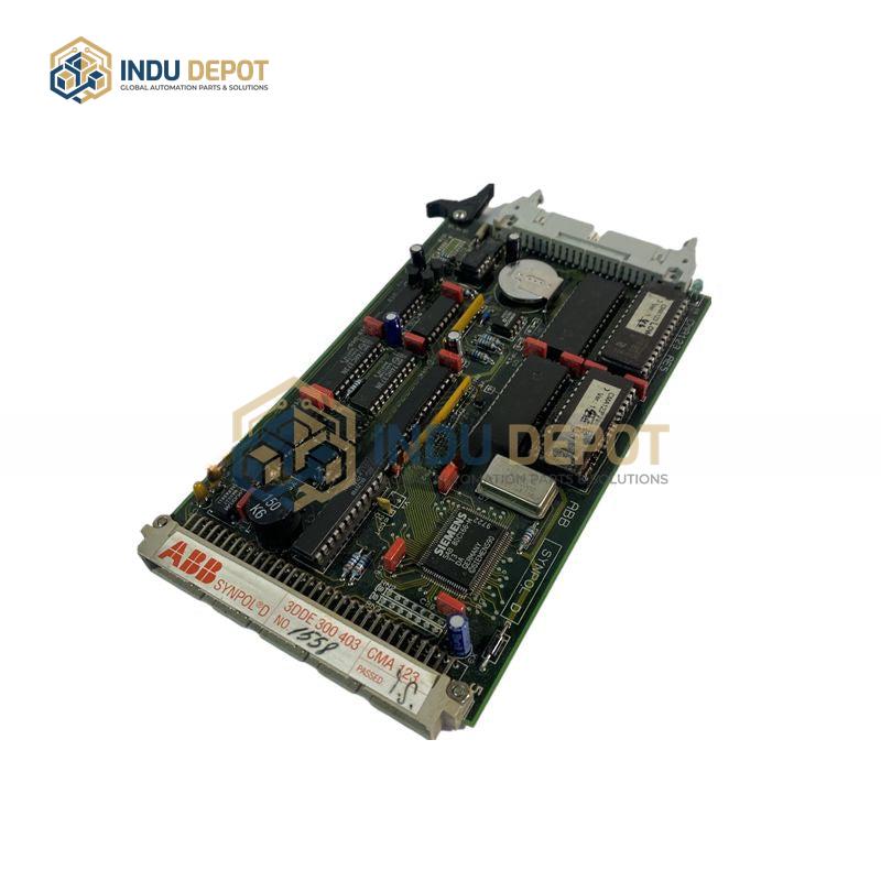 ABB CMA 123 3DDE 300 403 display and control panel PCB card