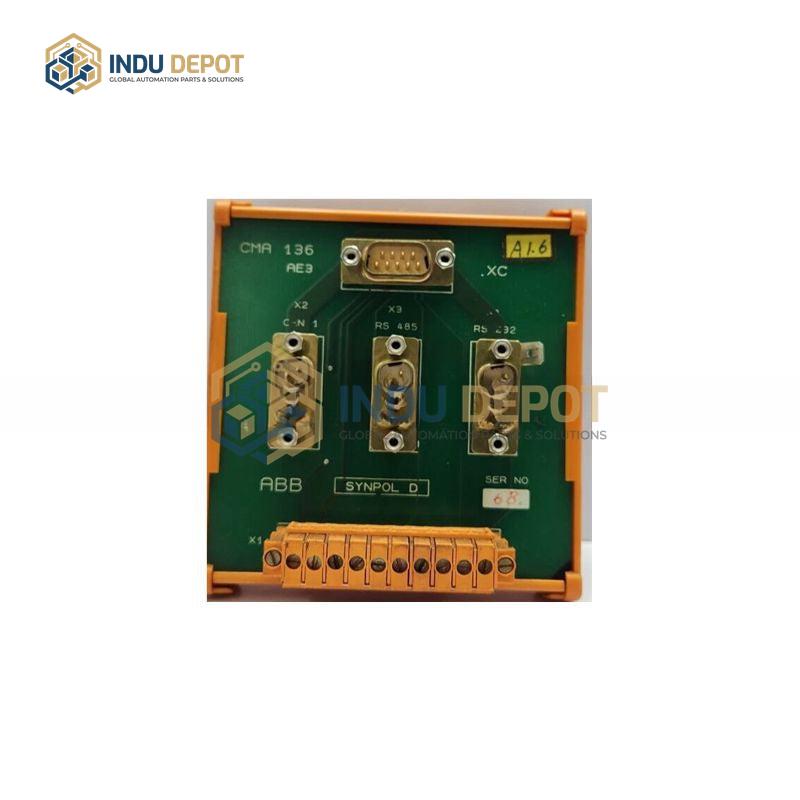 3DDE300416 ABB CMA136 SYNPOL D Terminal Board