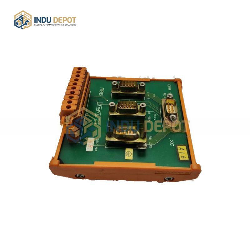 3DDE300416 ABB CMA136 SYNPOL D Terminal Board - Image 2