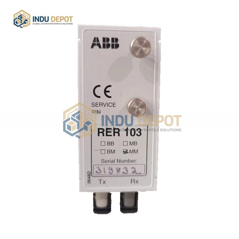 ABB RER 103 Reliable MM Bus Connection Module for REF Series