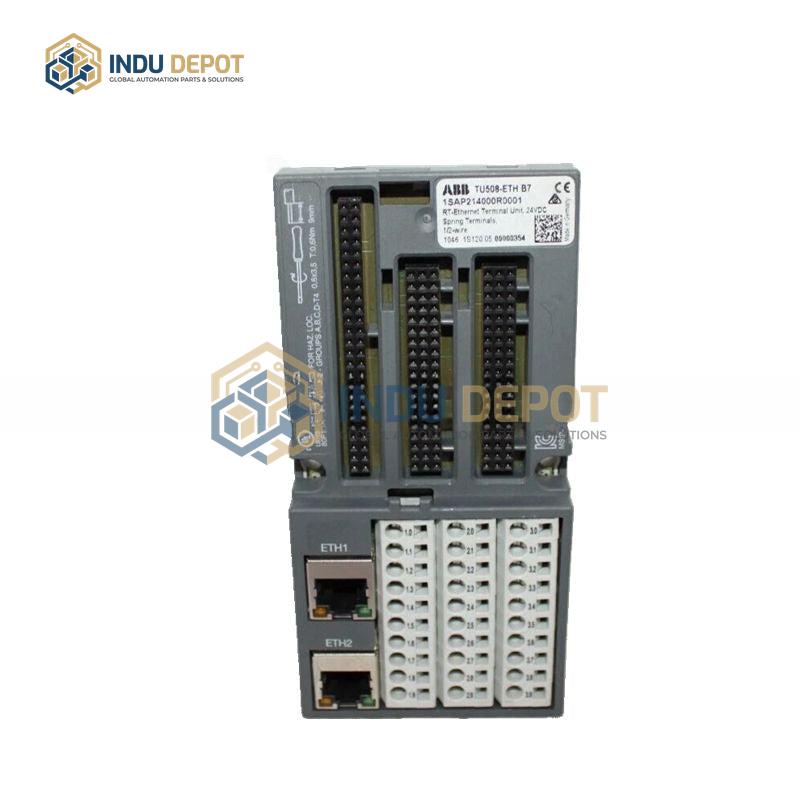 RT-Ethernet Terminal Unit TU508-ETH ABB Industrial I/O Module