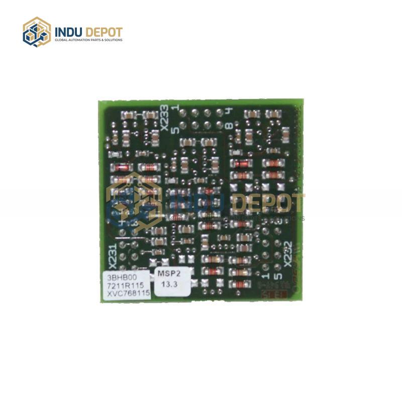 ABB XVC768115 3BHB007211R115 Current Monitoring Board - Image 2