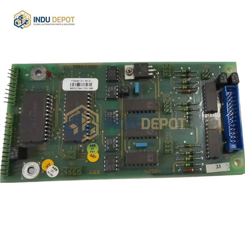 ABB YPG 108E YT204001-FV Analog Input Board Industrial I/O - Image 3