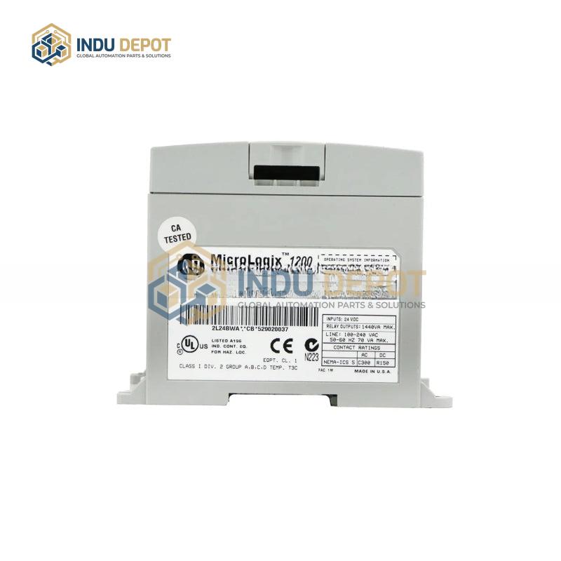 Allen-Bradley 1762-L24BWA MicroLogix 1200 Controller - Image 3