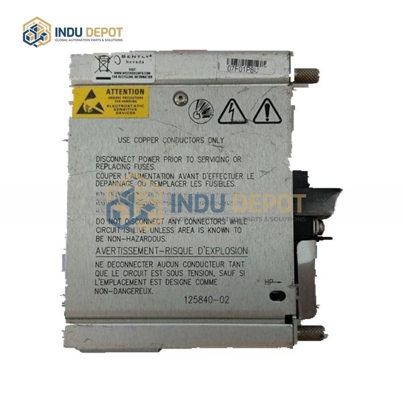 Bently Nevada 125840-02 I/O Module Industrial Control Solution - Image 2