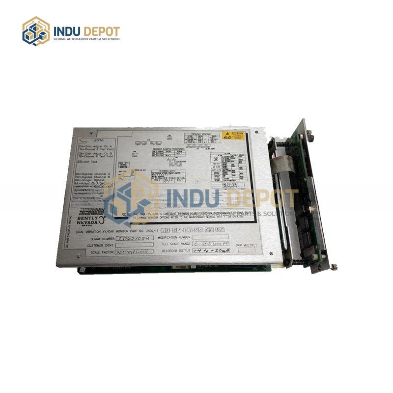 Bently Nevada 3300/16-12-01-03-00-00-00 Dual Vibration Monitor - Image 2