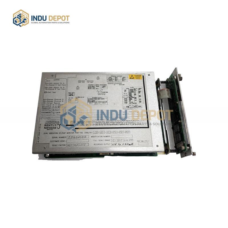 Dual Vibration Monitor Bently Nevada 3300/16