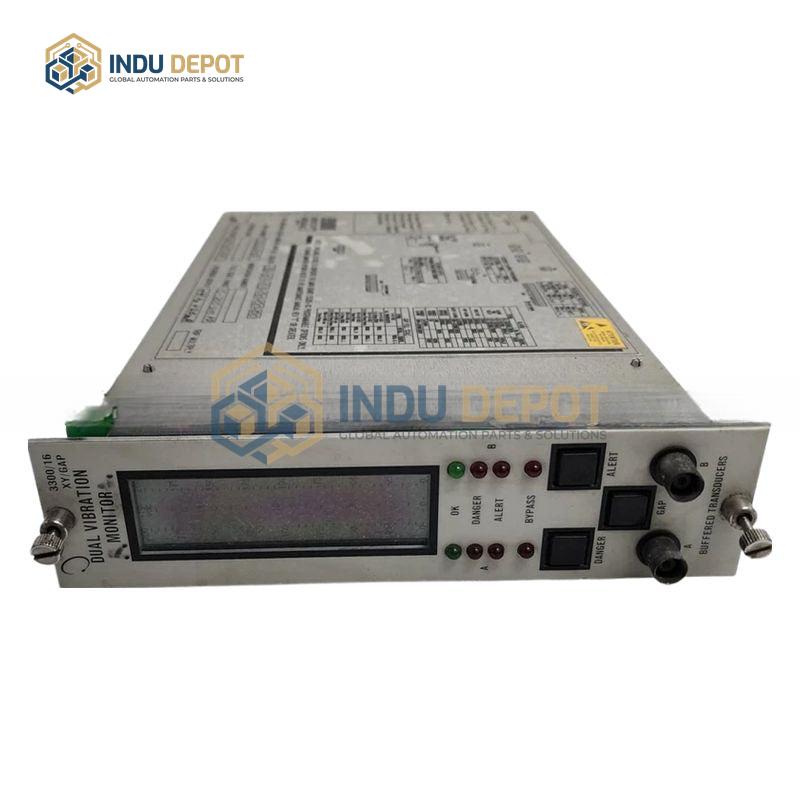 Dual Vibration Monitor Bently Nevada 3300/16