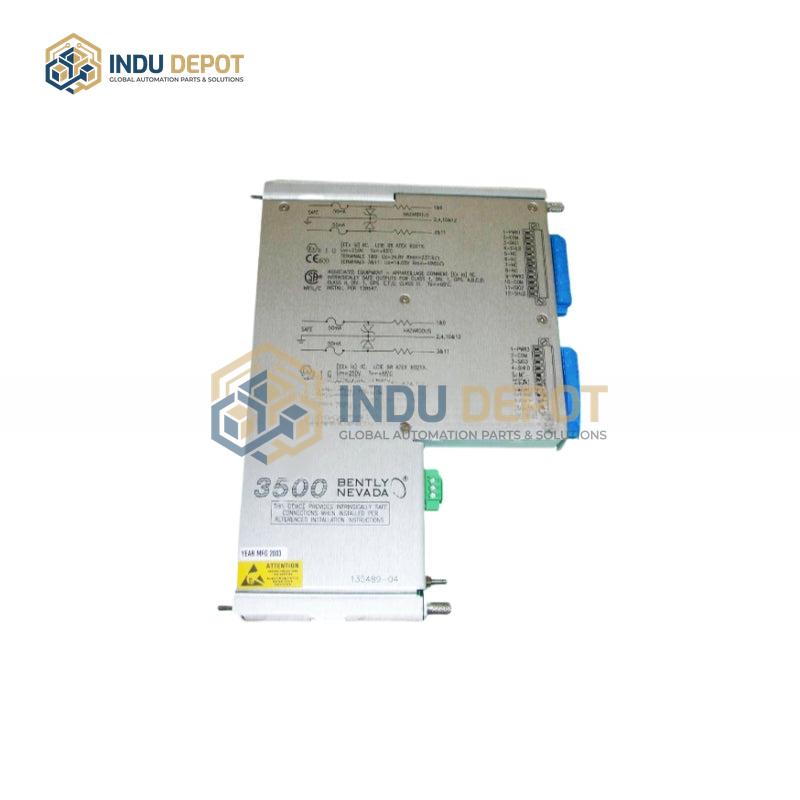 BENTLY NEVADA 3500/40 135489-04 I/O Module With Internal Barriers and Internal Terminations
