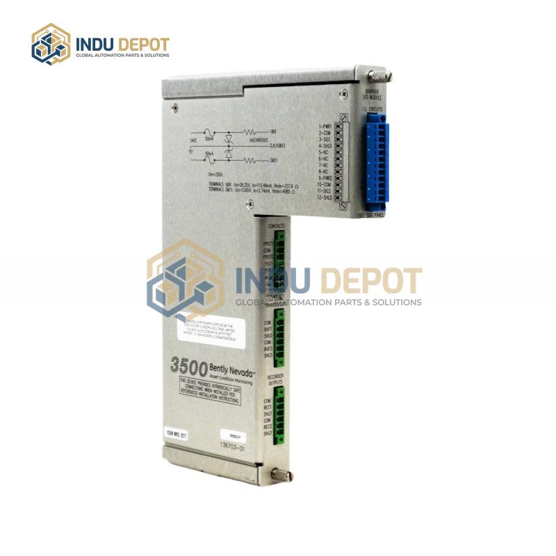 BENTLY NEVADA 135489-03 /70 I/O Module - Image 3