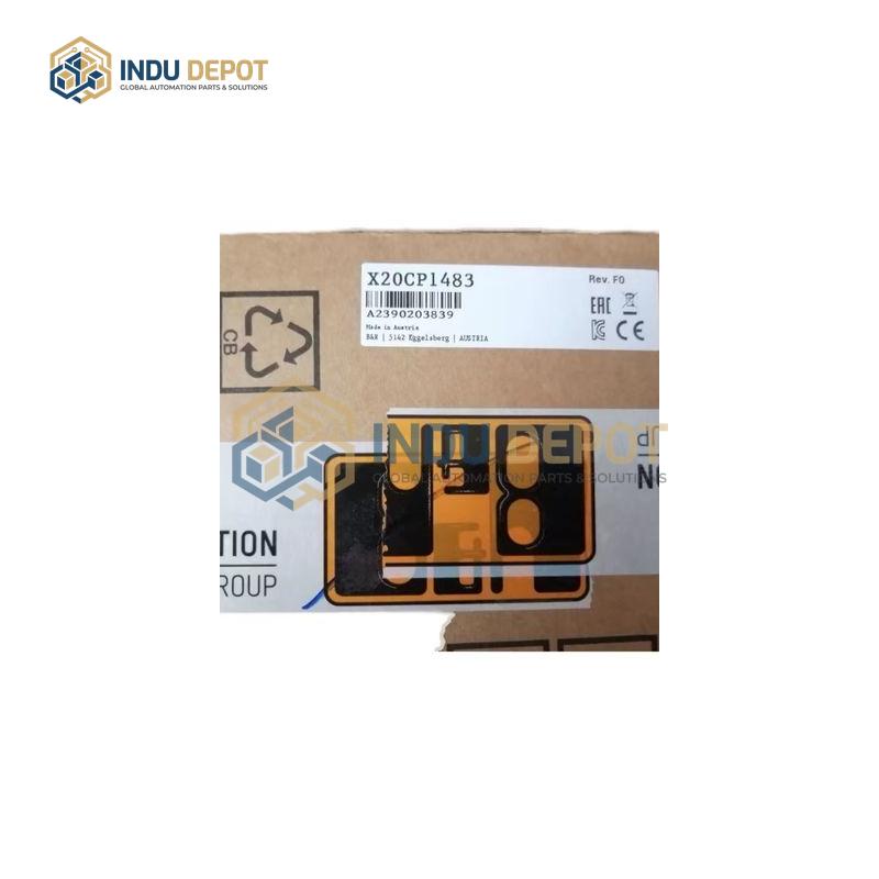 B&R X20CP1483 PLC Module | CAN Bus, RS232 Industrial Automation | 100% Original