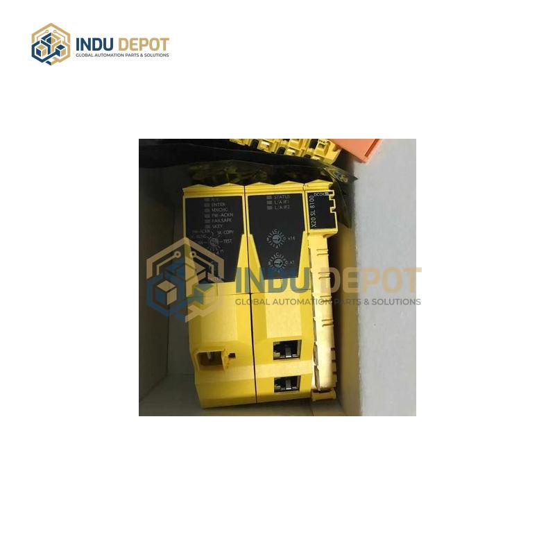 X20SL8100 B&R PLC Module with POWERLINK Interfaces