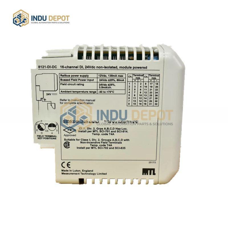 8121-DI-DC-05 Emerson Digital Input Module for DC Signal Acquisition