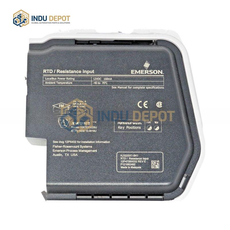 Emerson KJ3225X1-BK1 RTD / Resistance Input Card for DeltaV Systems