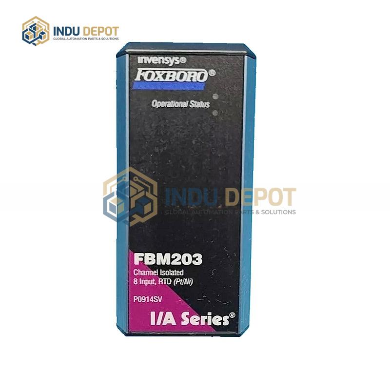 FBM203 P0914SV | Foxboro | RTD Input Module