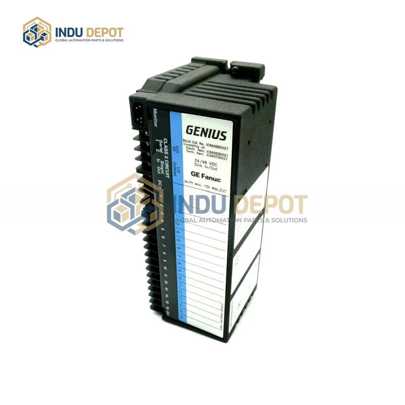 IC660BBD021 GE Fanuc 24/48 VDC Sink I/O Block