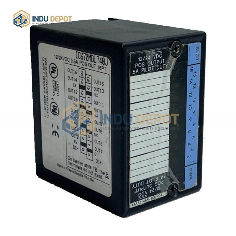 GE IC670MDL740J PLC Output Module for Industrial Devices