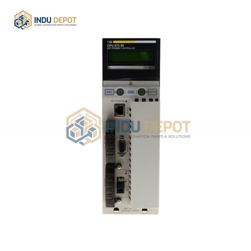 Schneider 140CPU67260 Unity Hot Standby Processor with Multimode Ethernet