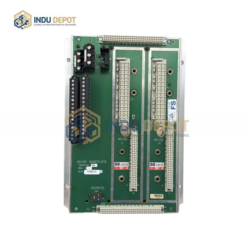 TRICONEX DO2401H 7400219-030 Invensys Baseplate for Safety Control