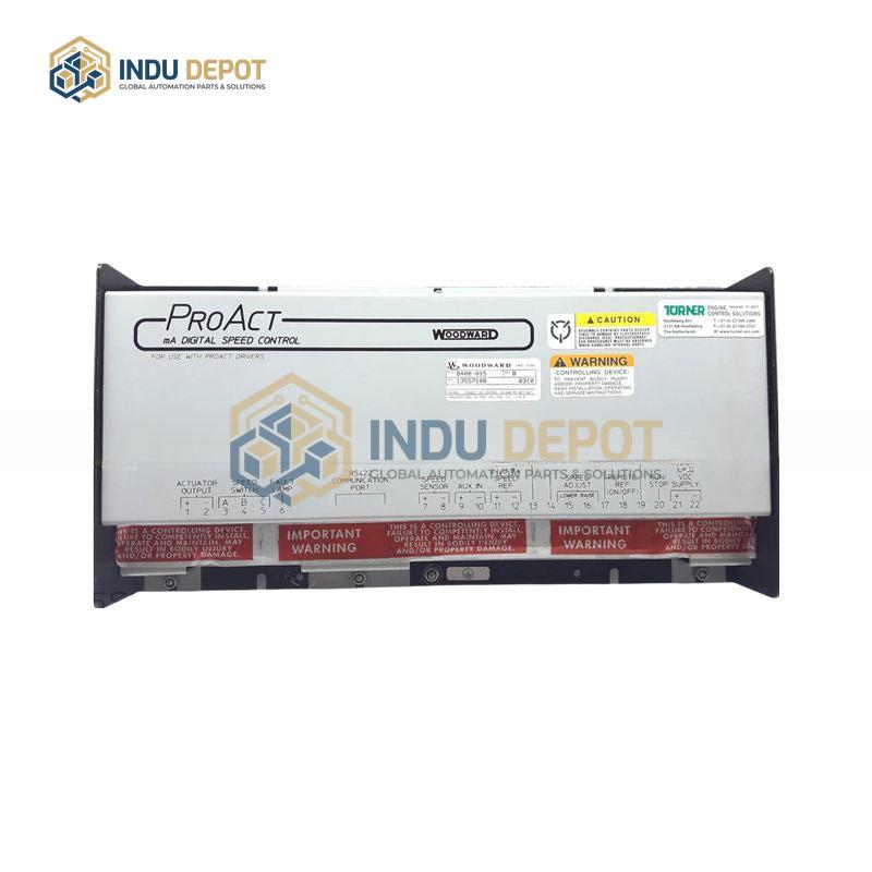 8400-015 Woodward PROACT MA Digital Speed Control