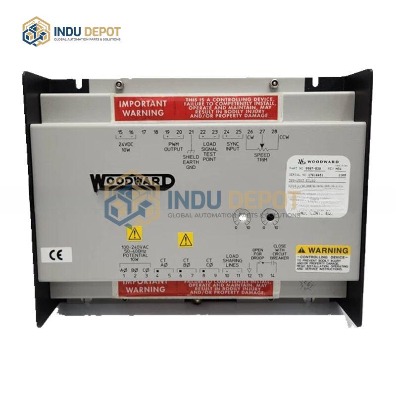 Speed Control Panel 9907-838 Woodward Turbine Controller