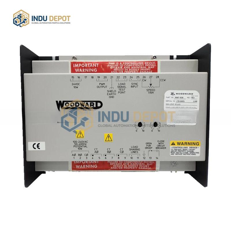 Speed Control Panel 9907-838 Woodward Turbine Controller - Image 2