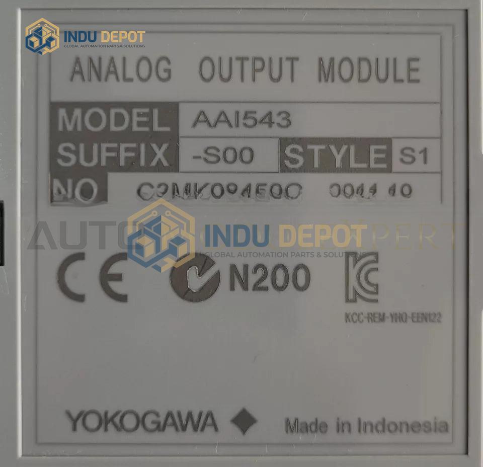 YOKOGAWA AAI543-S00 Analog Output Module - Image 3