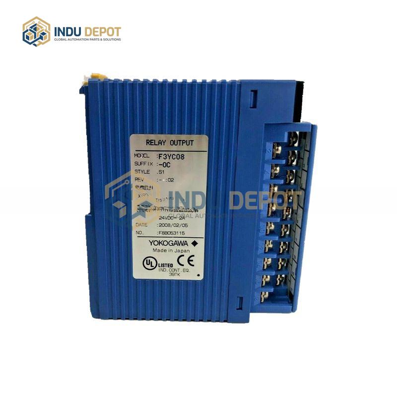 Relay Output Card F3YC08-0C for Yokogawa FA-M3 Systems